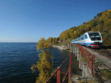 バイカル湖岸鉄道